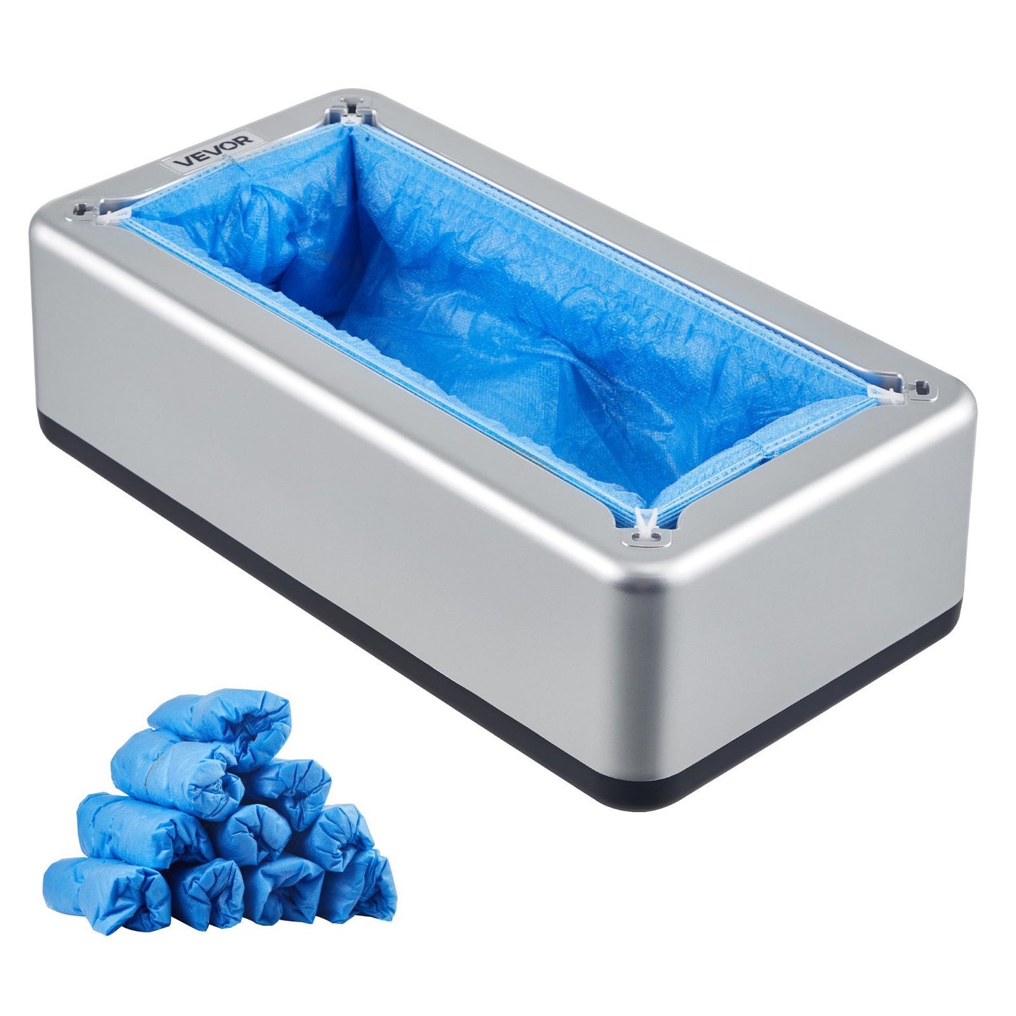 Shoe Cover Dispenser Fits Up To US 11 With Disposable Plastic Covers