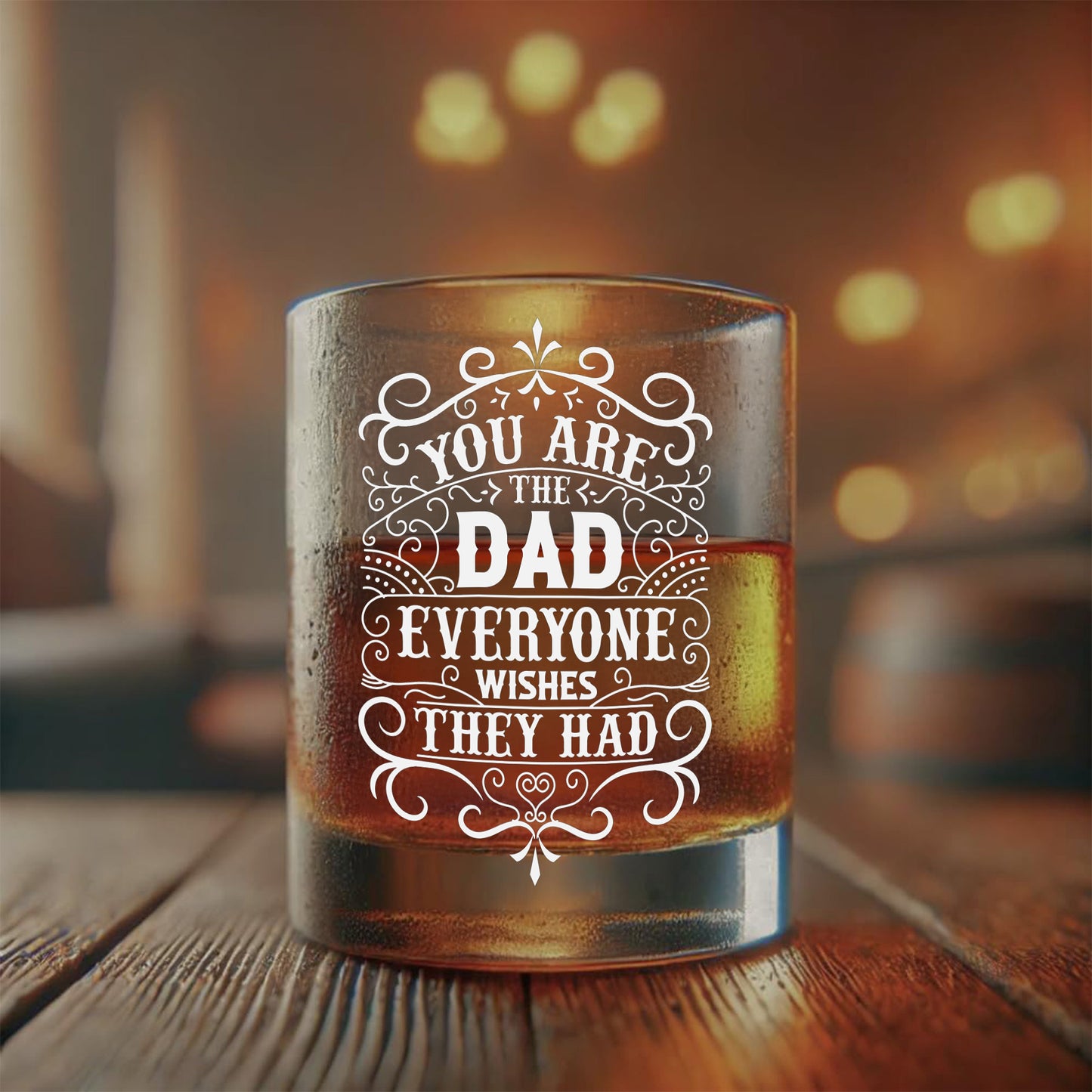 Presidents Day Mothers Day Whiskey Glass